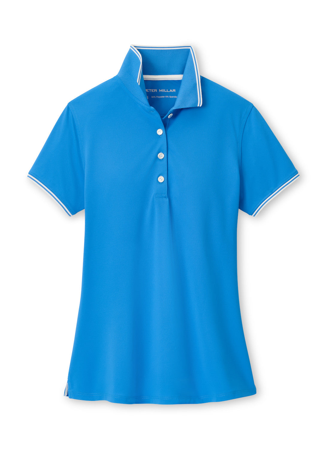 LADIES CANTERBURY TIPPED SPORT MESH POLO