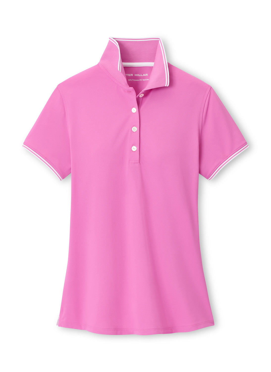 LADIES CANTERBURY TIPPED SPORT MESH POLO
