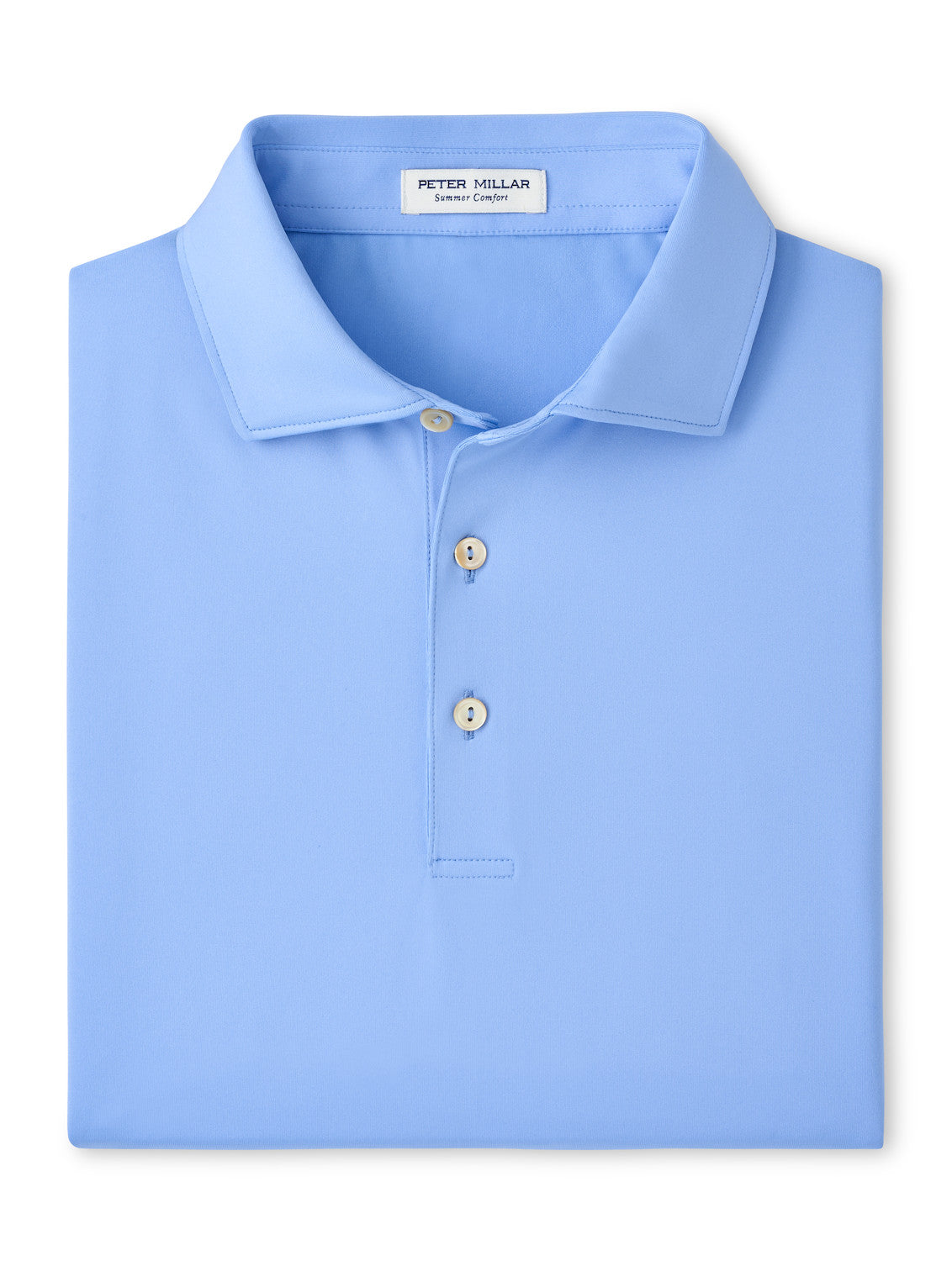 MENS SOLID JERSEY POLO