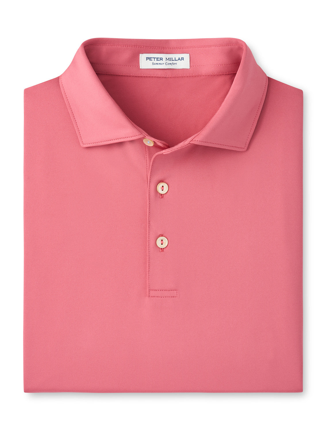 MENS SOLID JERSEY POLO