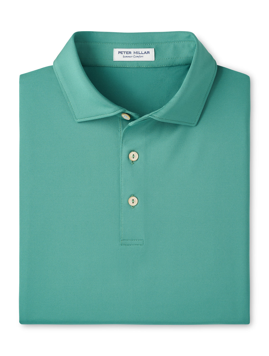 MENS SOLID JERSEY POLO