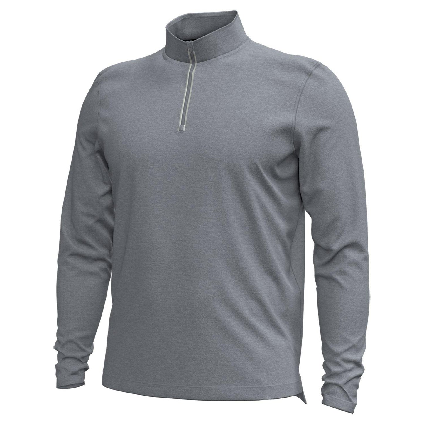 MENS AURA HEATHER QUARTER ZIP