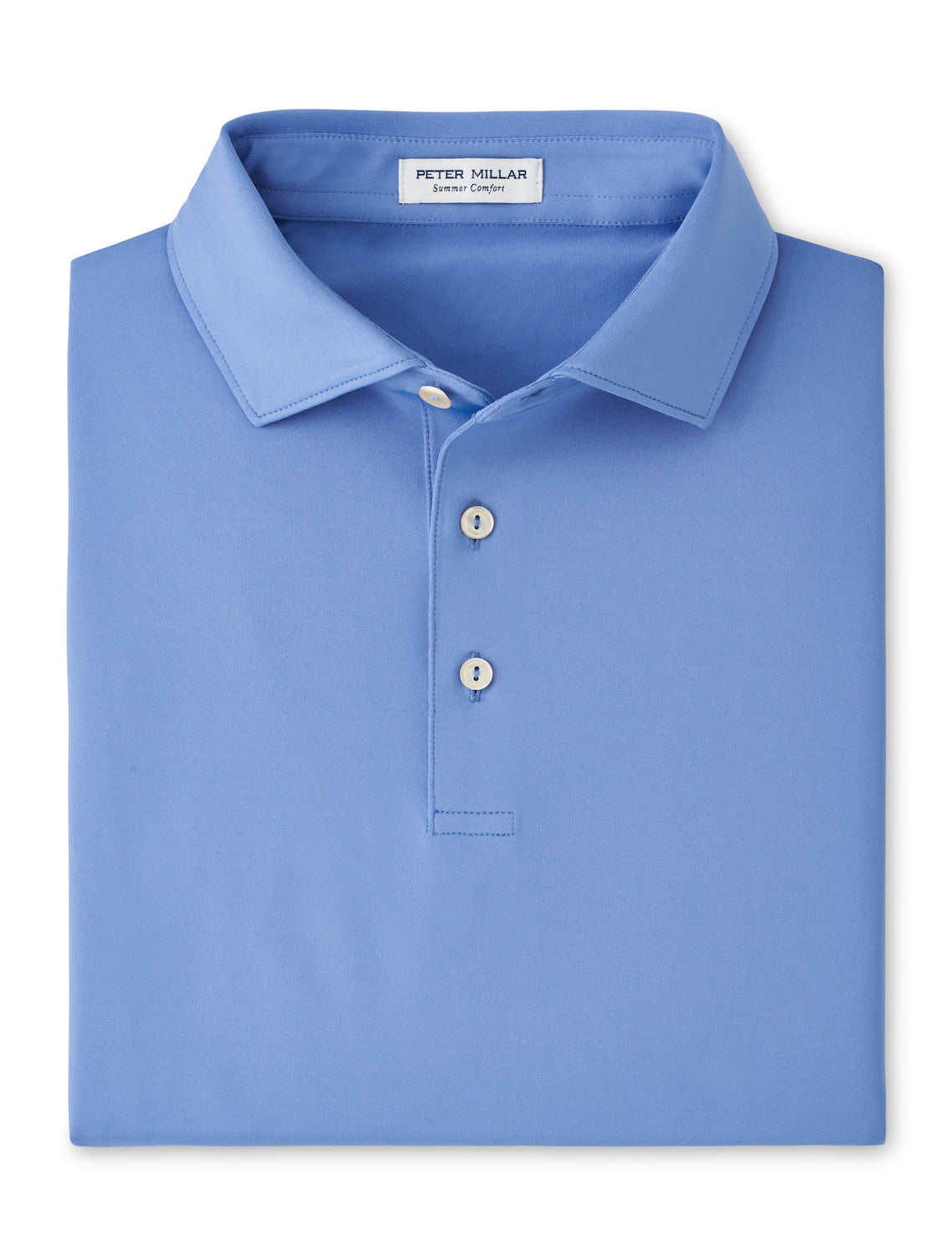 MENS SOLID JERSEY POLO