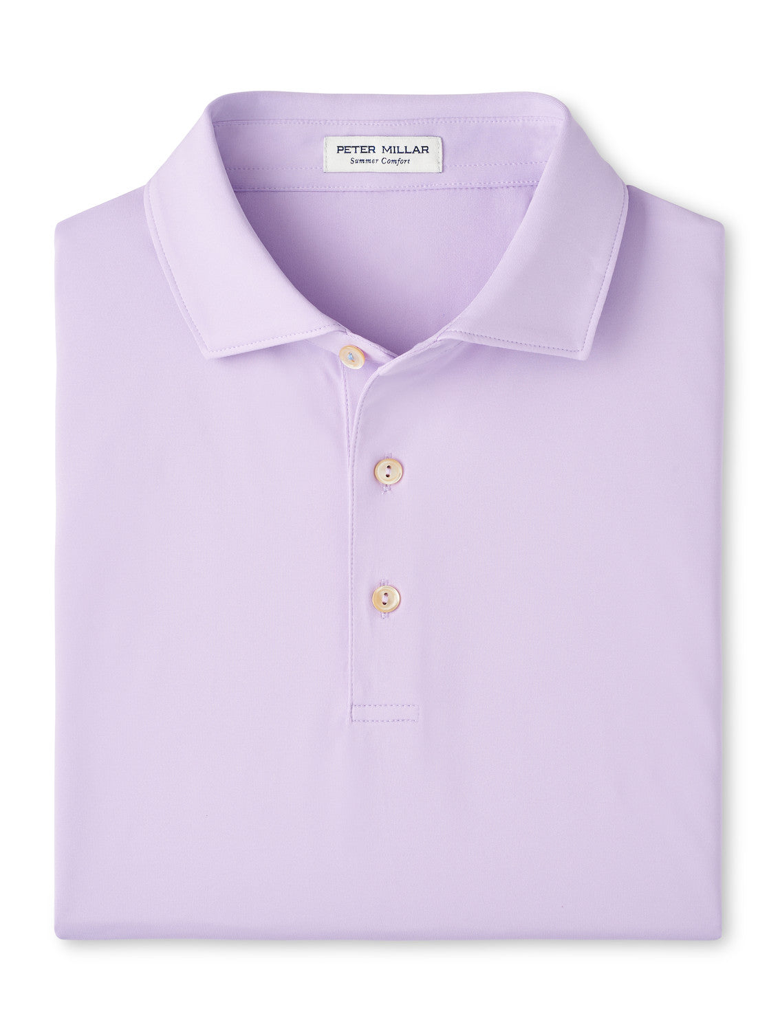 MENS SOLID JERSEY POLO