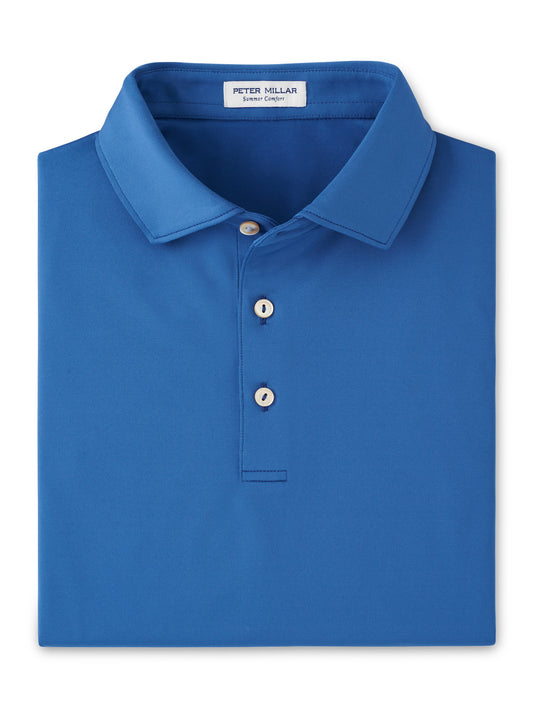 MENS SOLID JERSEY POLO