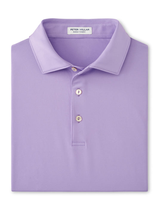 MENS SOLID JERSEY POLO