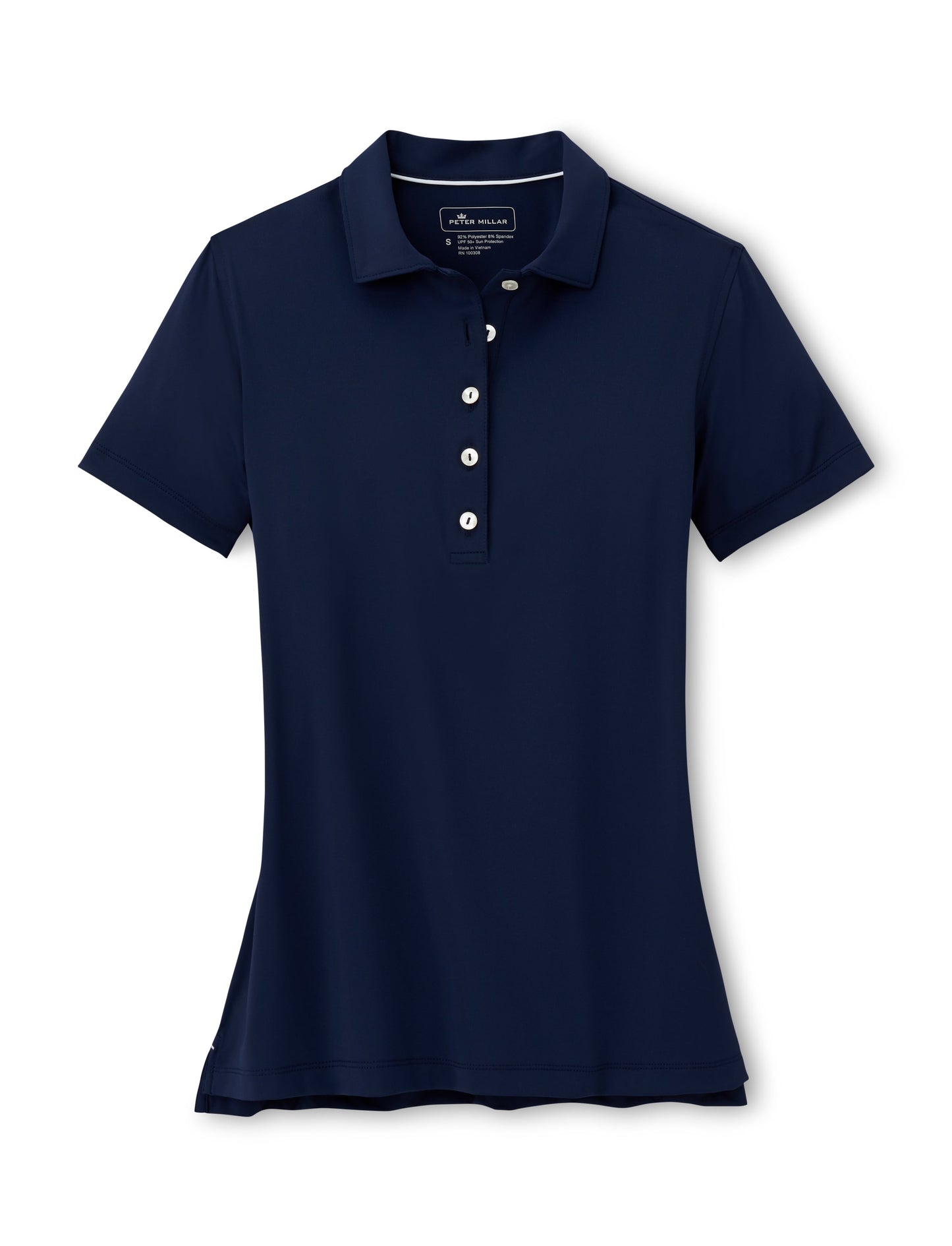 LADIES SHORT-SLEEVE BUTTON POLO