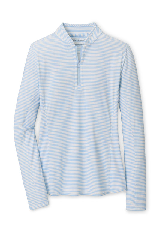 LADIES SHADEBREAK LIGHTWEIGHT ZIP SUN SHIRT