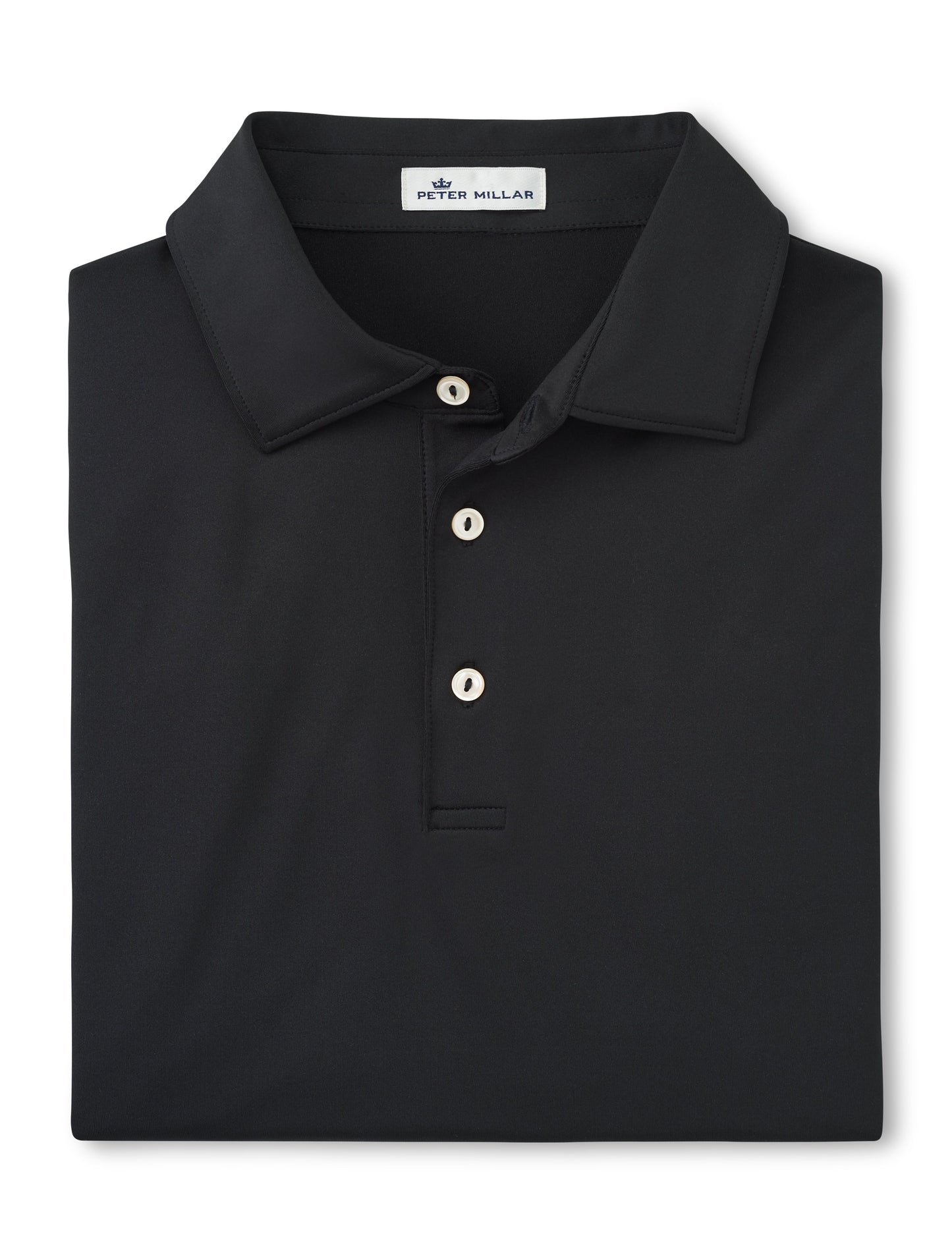 MENS SOLID JERSEY POLO