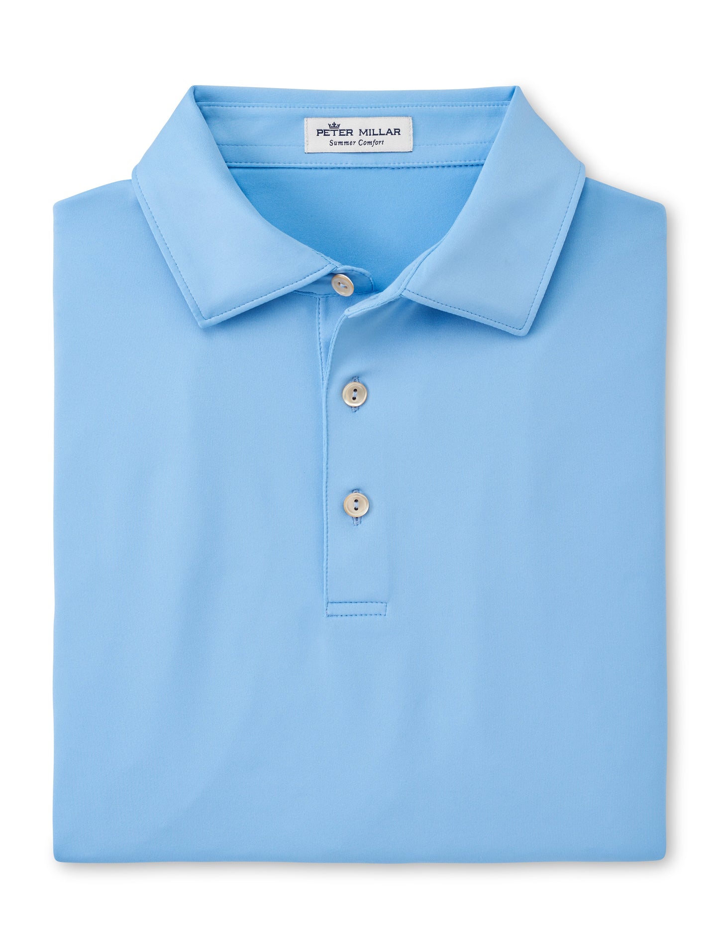 MENS SOLID JERSEY POLO