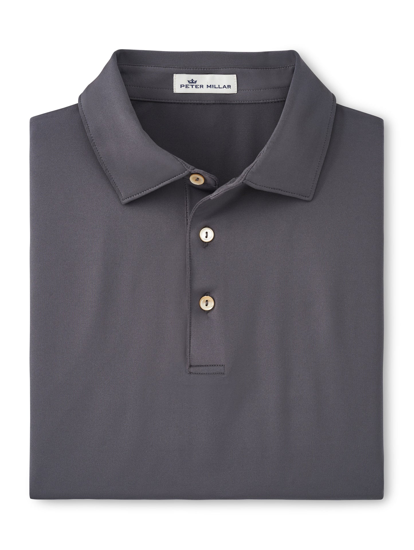 MENS SOLID JERSEY POLO