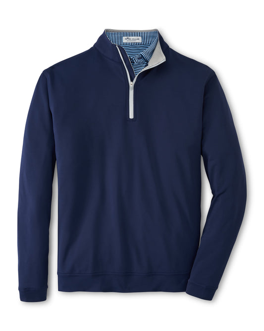 MENS PERTH SOLID QUARTER-ZIP