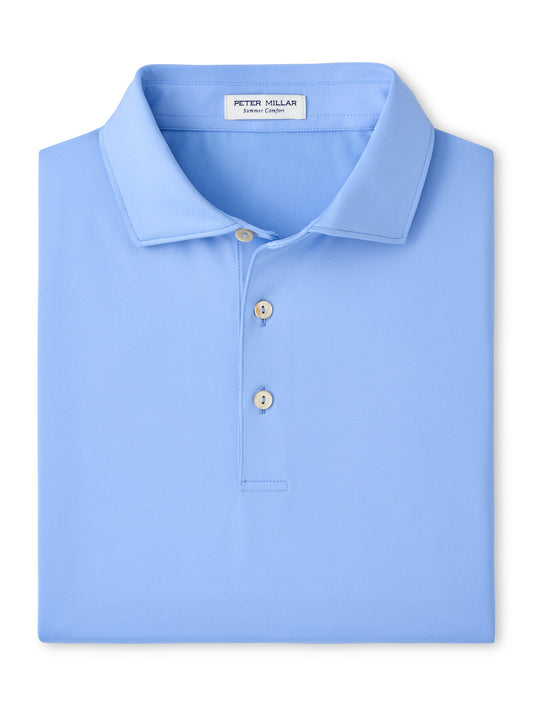 MENS SOLID JERSEY POLO