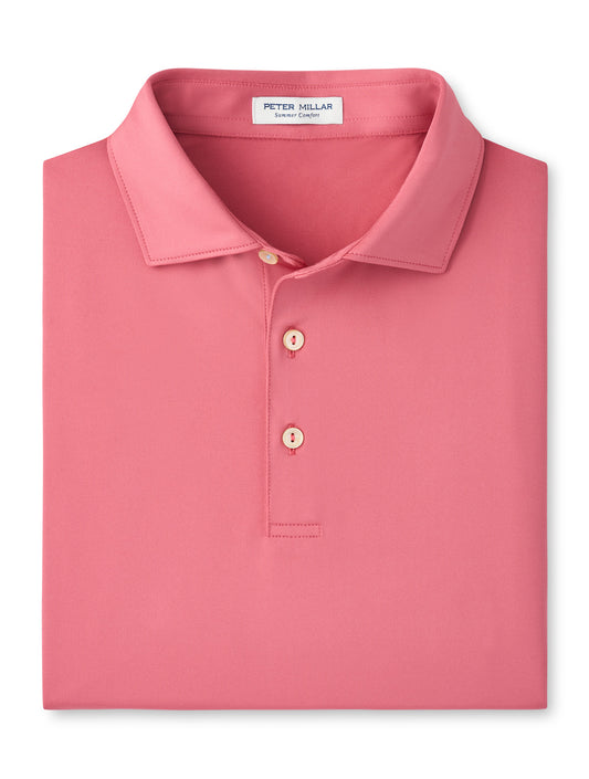 MENS SOLID JERSEY POLO