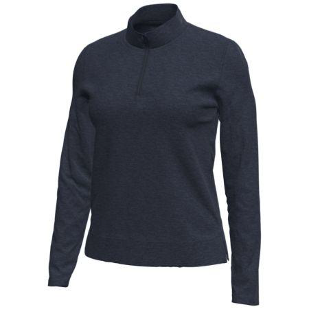 LADIES AURA HEATHER QUARTER ZIP