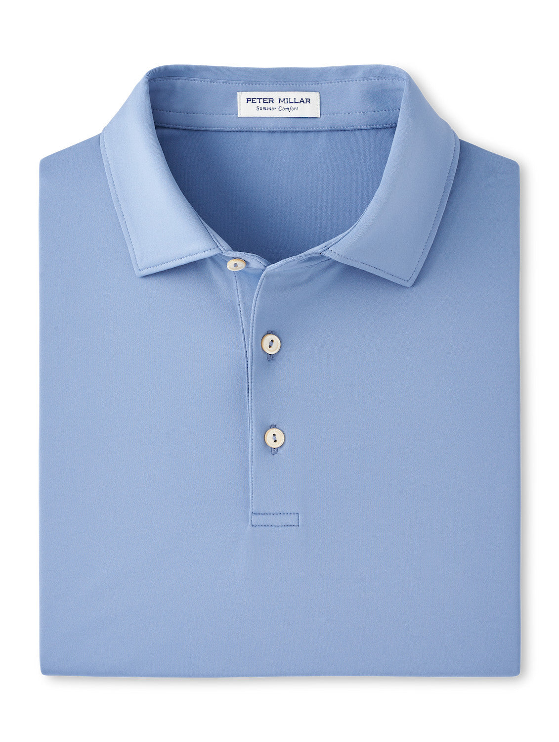 MENS SOLID JERSEY POLO