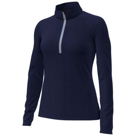 LADIES FUSION OTTOMAN QUARTER ZIP