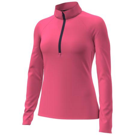 LADIES FUSION OTTOMAN QUARTER ZIP