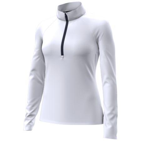 LADIES FUSION OTTOMAN QUARTER ZIP