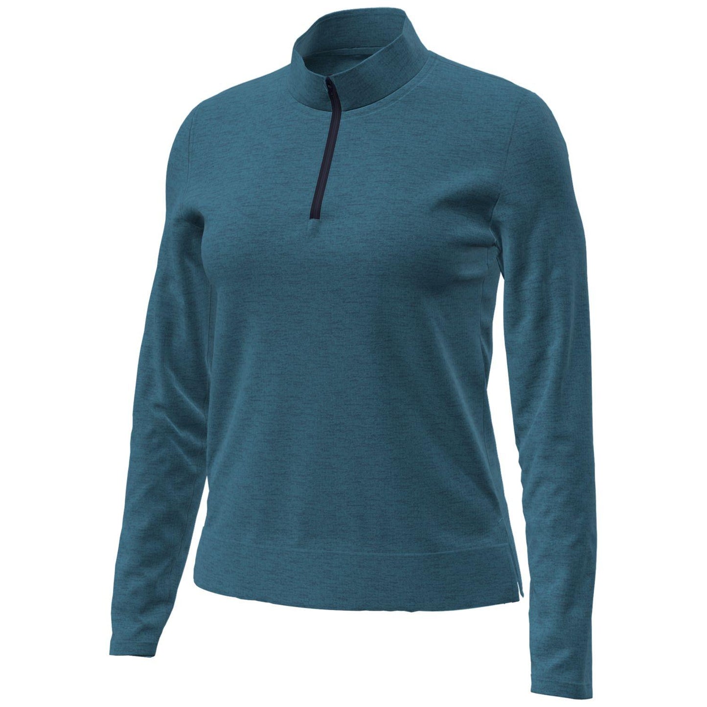 LADIES AURA HEATHER QUARTER ZIP