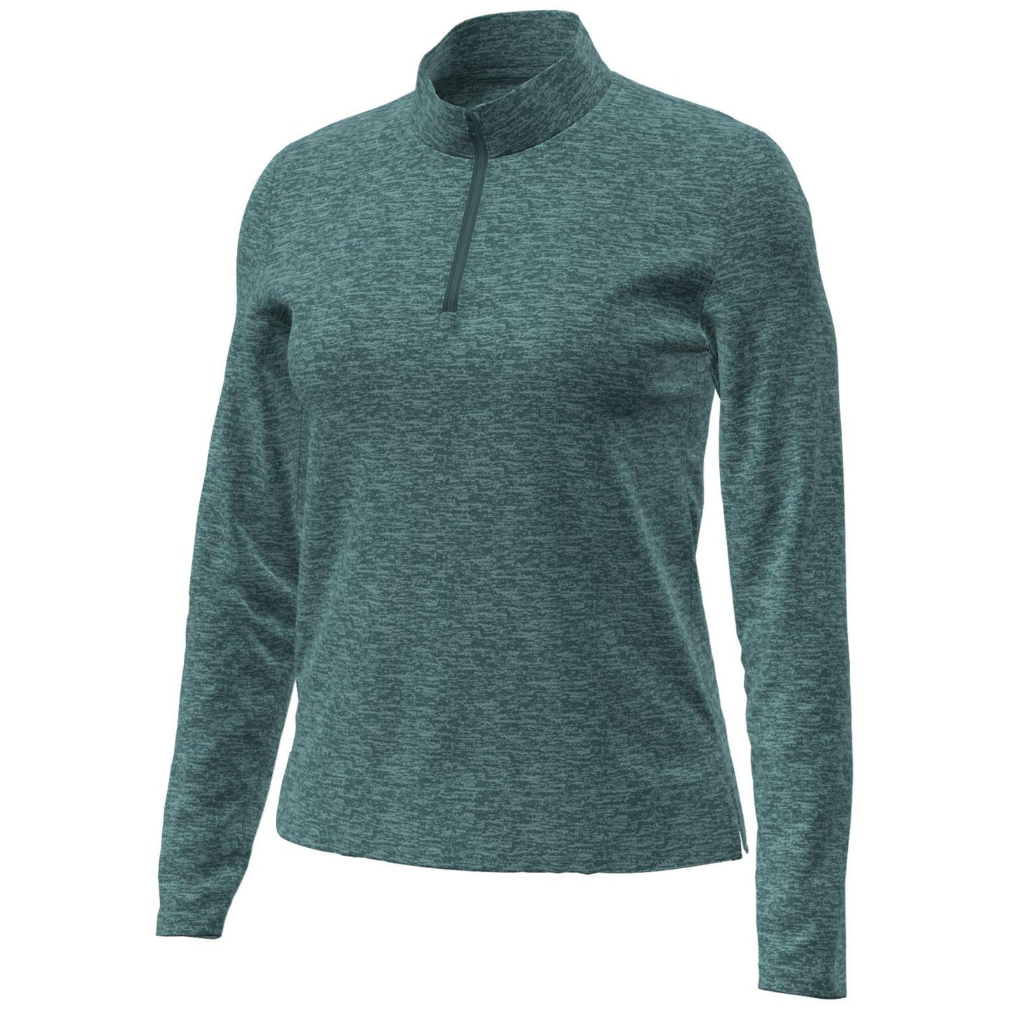 LADIES AURA HEATHER QUARTER ZIP