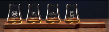 STERLING CUT GLASS WHISKEY TASTER