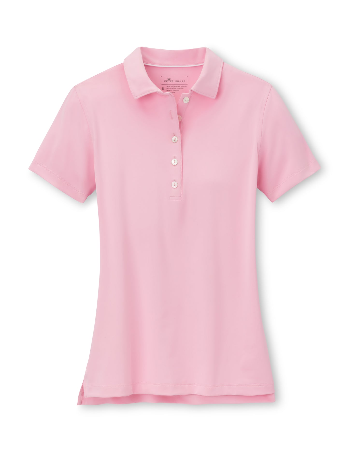 LADIES SHORT-SLEEVE BUTTON POLO