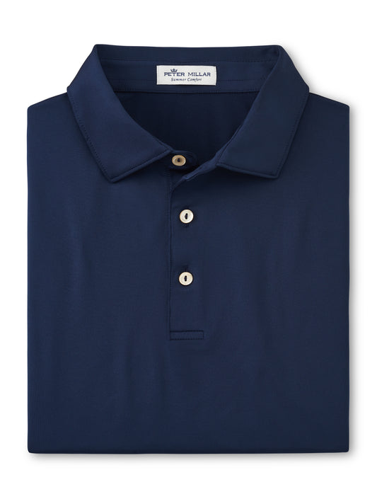 MENS SOLID JERSEY POLO